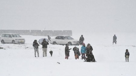 Пәкістанда жауған қалың қардан 14 адам көз жұмды